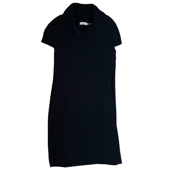 Calvin Klein Dresses & Skirts - Calvin Klein ~ Black Sweater Knit Dress ~ Size M